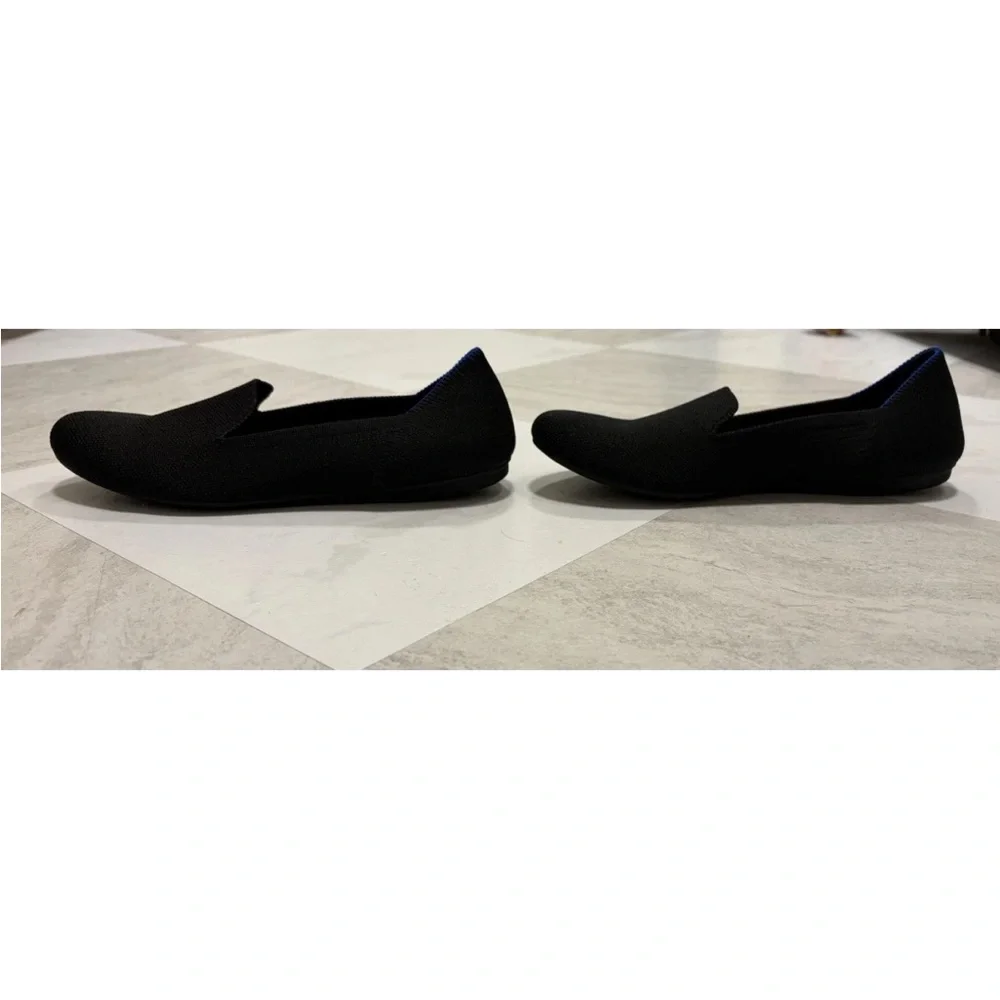 Rothy's The Loafer Black Slip On Size 6 - Picture 5 of 6